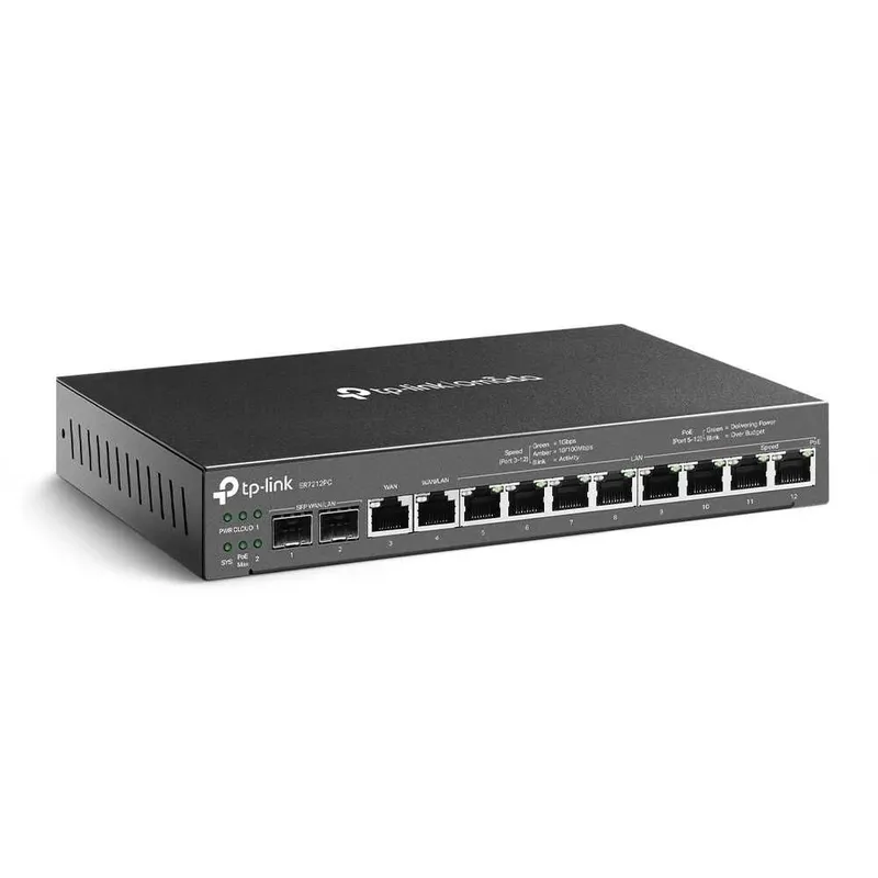 ER7212PC Гигабитный VPN-маршрутизатор Omada и 8 портами PoE+ — фото 1