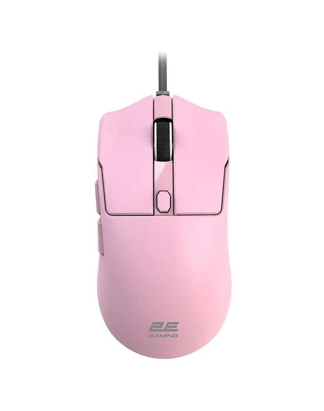 Мышь игровая 2E GAMING MG315, USB-A, проводная, 6200 dpi, PixArt3327, 6 кнопок, 1.6 м, розовая — фото 1 Мышь игровая 2E GAMING MG315, USB-A, проводная, 6200 dpi, PixArt3327, 6 кнопок, 1.6 м, розовая — фото 1
