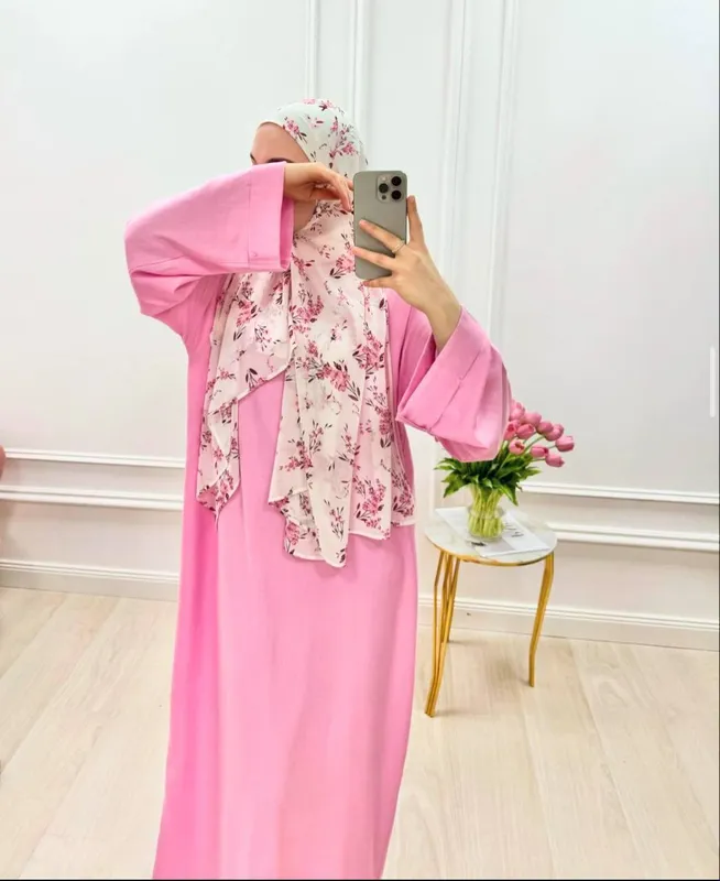 New collection: Nejniy asaal baza ko’yne + shifon sharf — фото 1