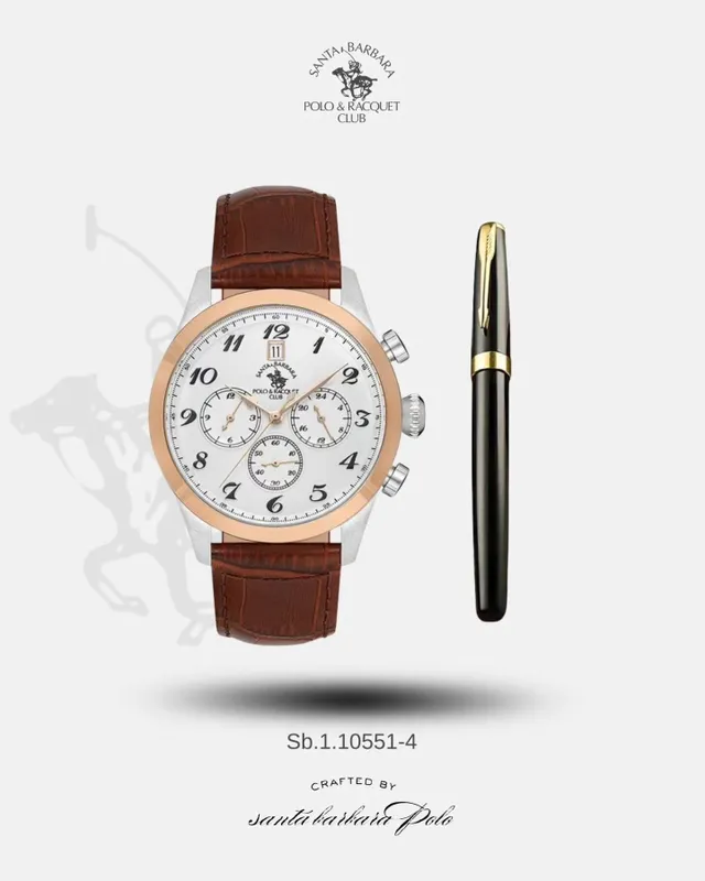 Часы Polo Santa Barbara - Оригинал, подарочная упаковка, США — фото 2