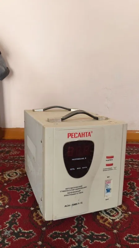 RESANTA firmasidan kuchlanish stabilizatori 1 RESANTA firmasidan kuchlanish stabilizatori 1