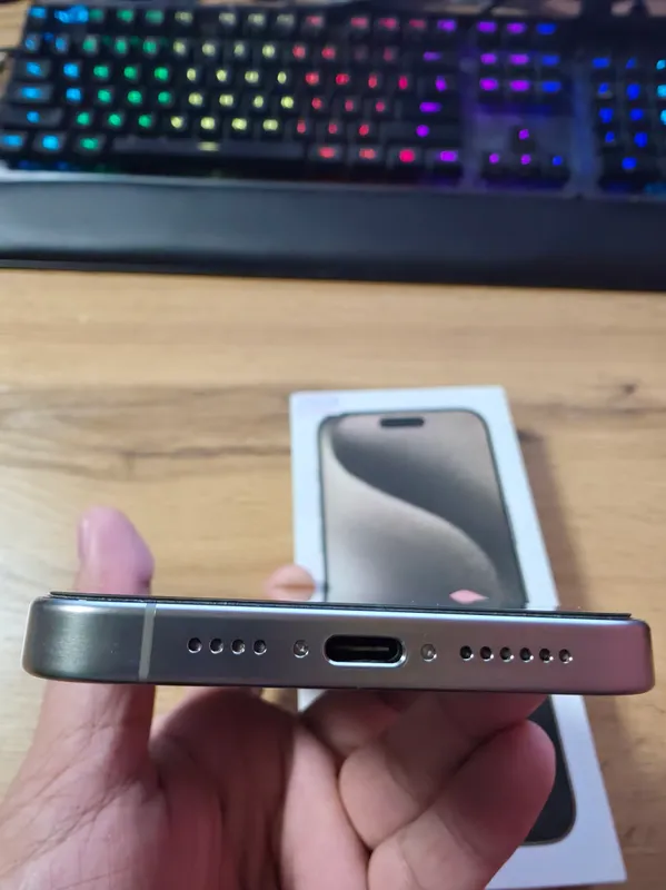 Iphone 15 Pro Max 1tb (LLA) Natural Titanium ESim — фото 2