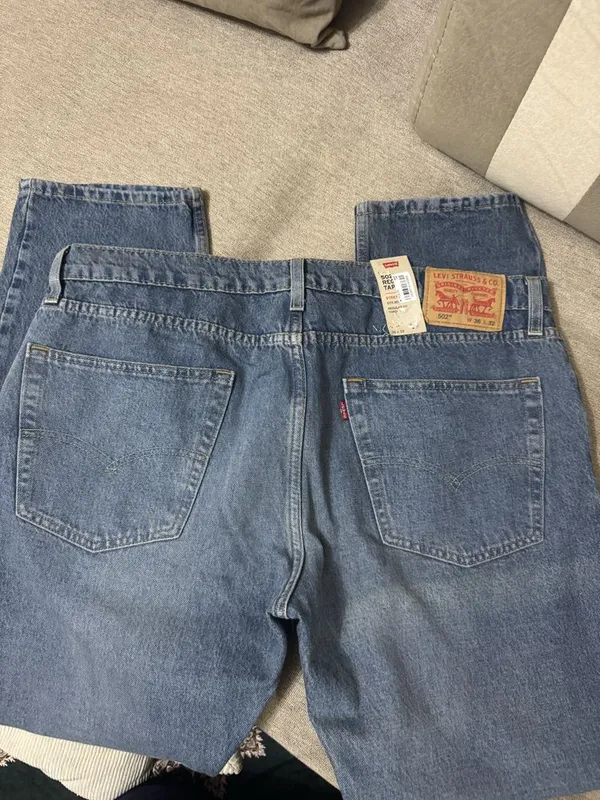 Levis 502 мужские джинсы 36/32 оригинал USA — фото 4