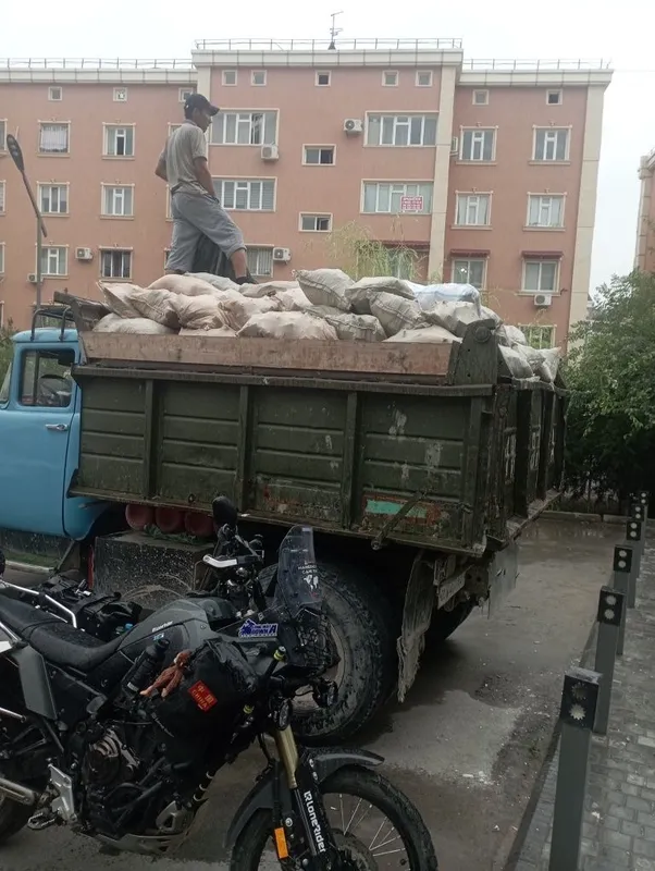 Вывоз мусора.Мусор чикарамиз.Грузчики.