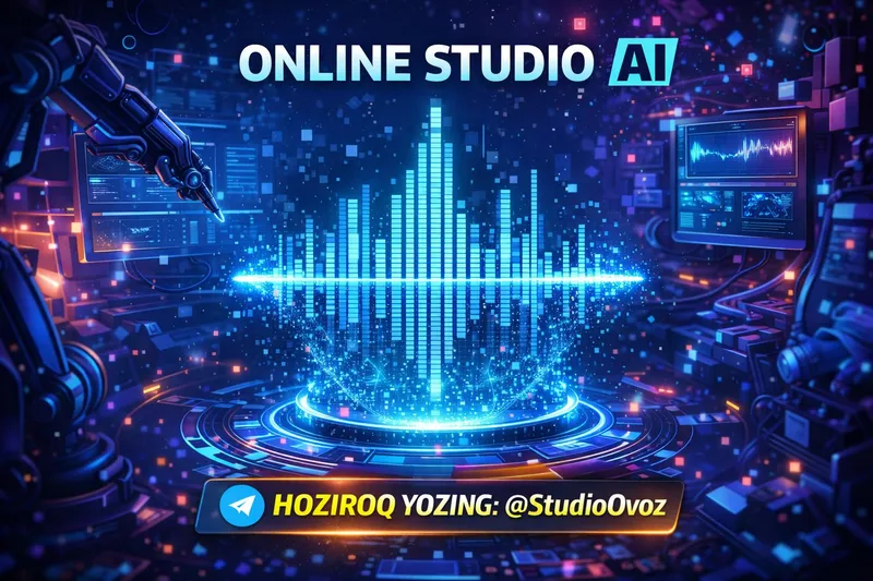 Ovoz klonlash AI | Online Studio xizmati — фото 1