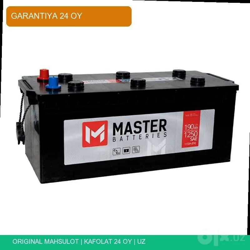 Akumlyator Master 140Ah 950SAE Kamaz fura yuk mashina akumulator 1 Akumlyator Master 140Ah 950SAE Kamaz fura yuk mashina akumulator 1
