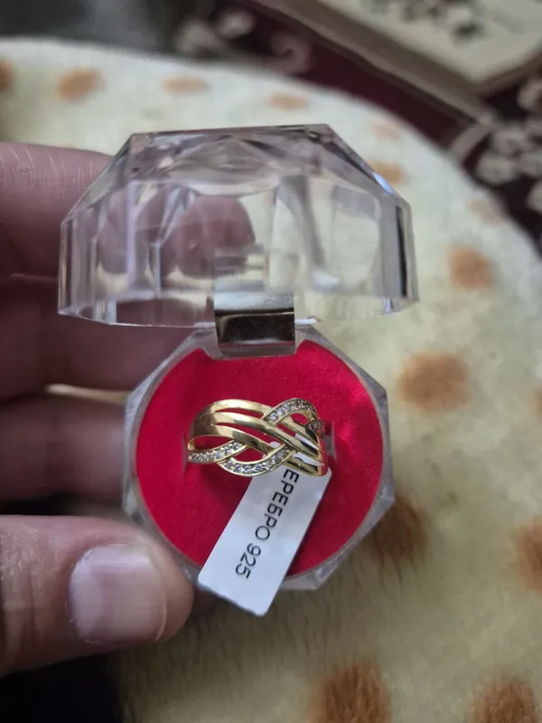 Серебряное кольцо, проба 925 1 Серебряное кольцо, проба 925 1