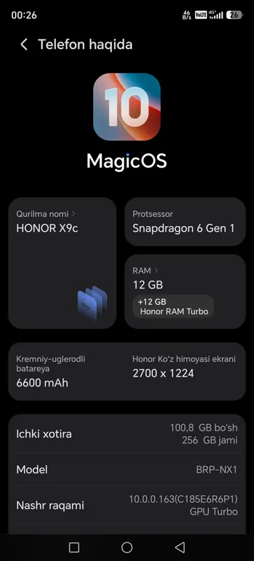 HONOR X9c 5G 12/256 3 HONOR X9c 5G 12/256 3