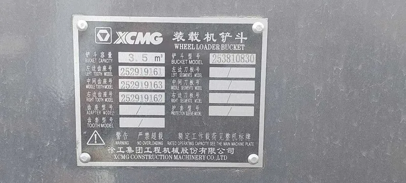 Фронтальный погрузчик XCMG XC958 объем 3,2 - 3,5 м³ — фото 5