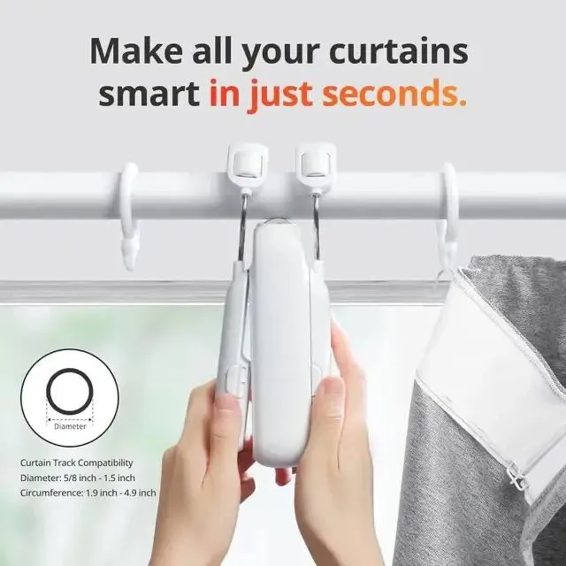 SwitchBot Curtain 3 — pardalar uchun aqlli privod 2 SwitchBot Curtain 3 — pardalar uchun aqlli privod 2