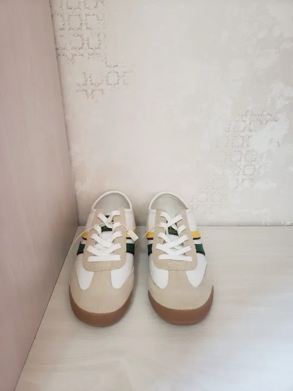 Кроссовки Zara,кожа+замша,для мальчиков и девочек,выходные,35 размер — фото 2