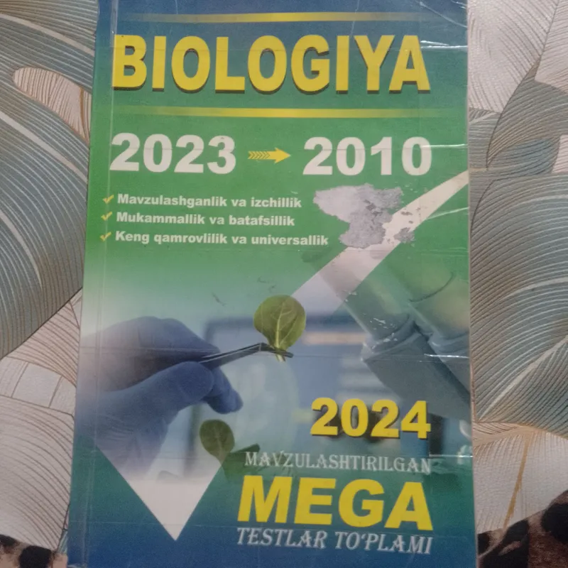 biologiya kitob
