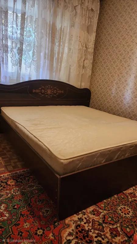 Спальный кровать сотилади, матраси билан 1 Спальный кровать сотилади, матраси билан 1