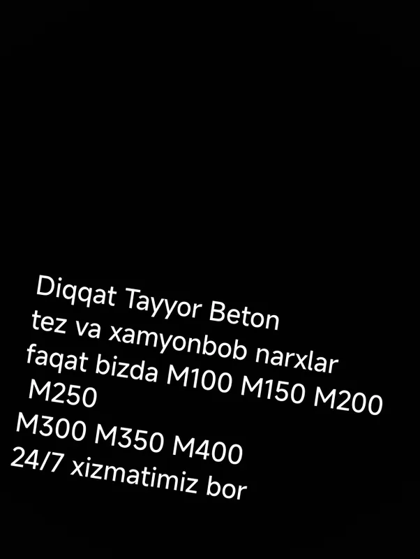 Beton yetkazib berish xizmati 3