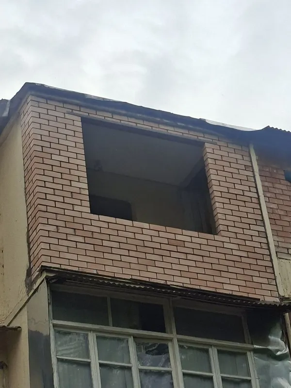 Balkonga g'isht teramiz. Kladka balkon. Керпичная кладка балконов — фото 3