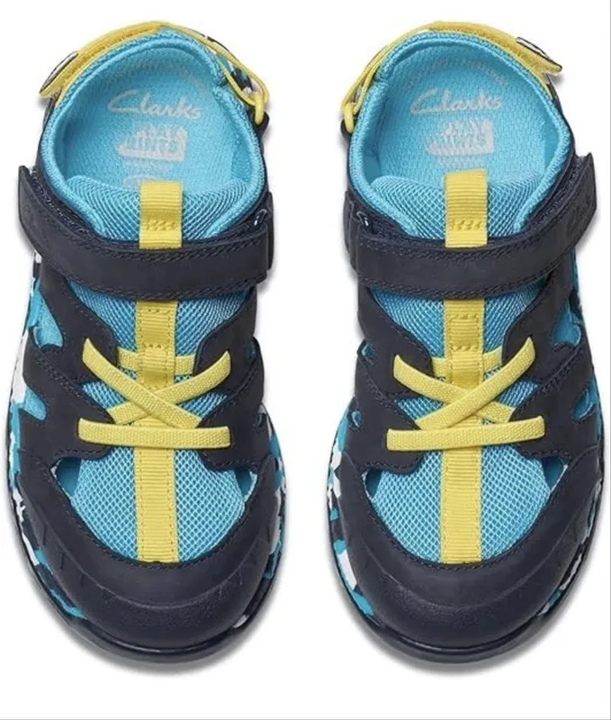 Clarks Сандалии Clarks Steggy Roar для мальчика 2в1 красовка 4 Clarks Сандалии Clarks Steggy Roar для мальчика 2в1 красовка 4