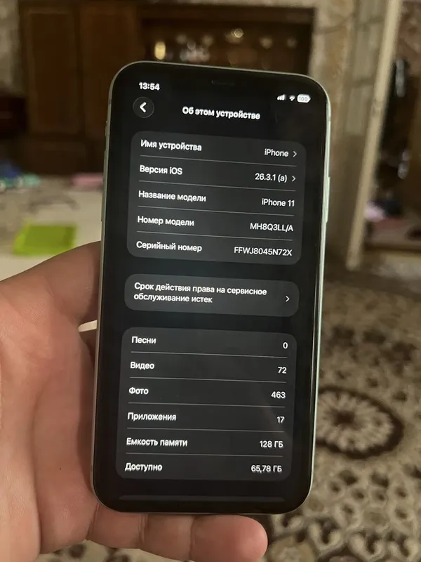 Iphone 11 amerikanskiy imelka utgan aybi yuq zavod holatda — фото 6