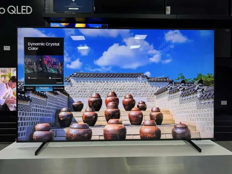 Samsung DU7100 4K UHD Smart TV 2024 года на ОС Tizen доставка бонус — фото 2