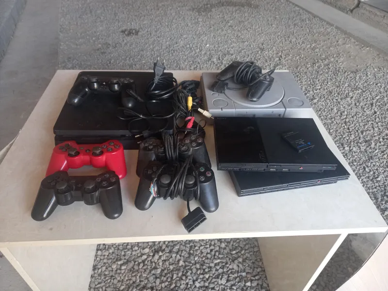 Sony PlayStation 1 fat, Ps2, Ps4 slim, dualshock!