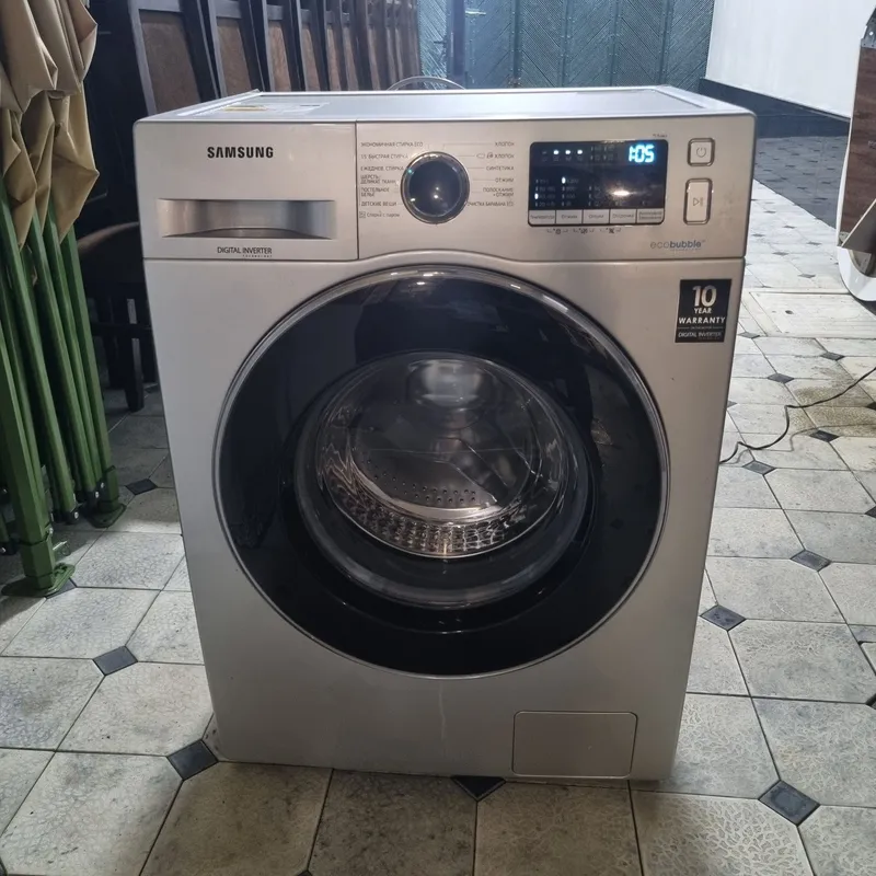 Samsung EcoBubble Digital Inverter kir moshina va prch sotiladi 3