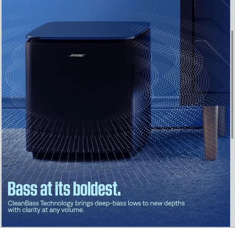 Новый soundbar, домашний кинотеатр Bose Smart900 + Bass700 + Surround 2 Новый soundbar, домашний кинотеатр Bose Smart900 + Bass700 + Surround 2