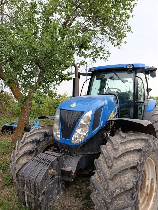 New holand 7060 puma + lemken plugi bn