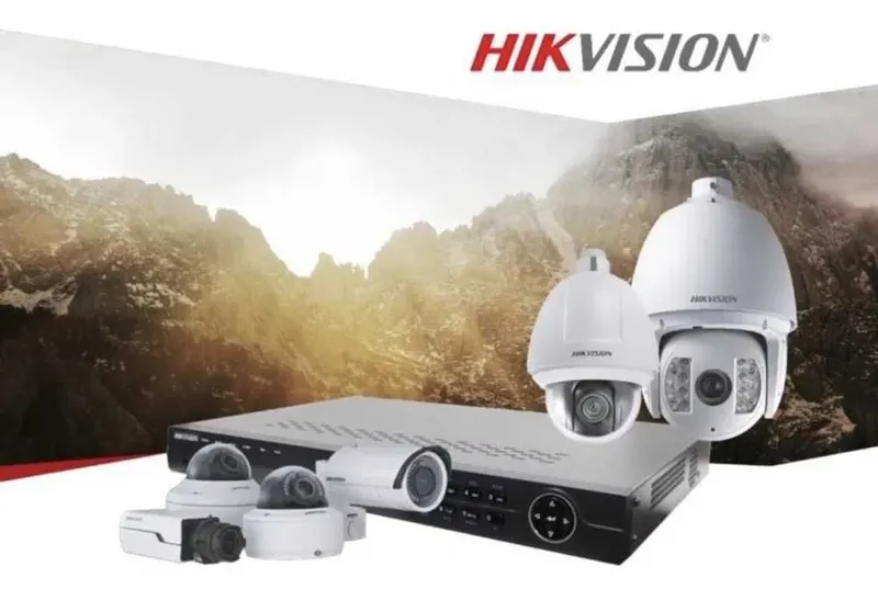 установка камера видеонаблюдения Hikvision