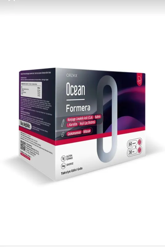OCEAN FORMERA ORZAX, комплекс для контроля веса ( 60 капсул и 30 туб)