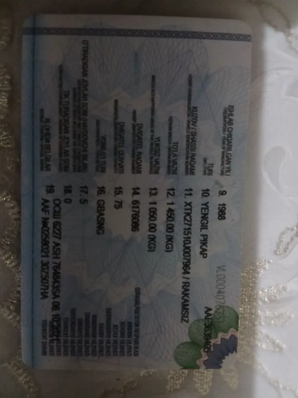 Продаётся Москвич Пикап 1988 года !!! — фото 6