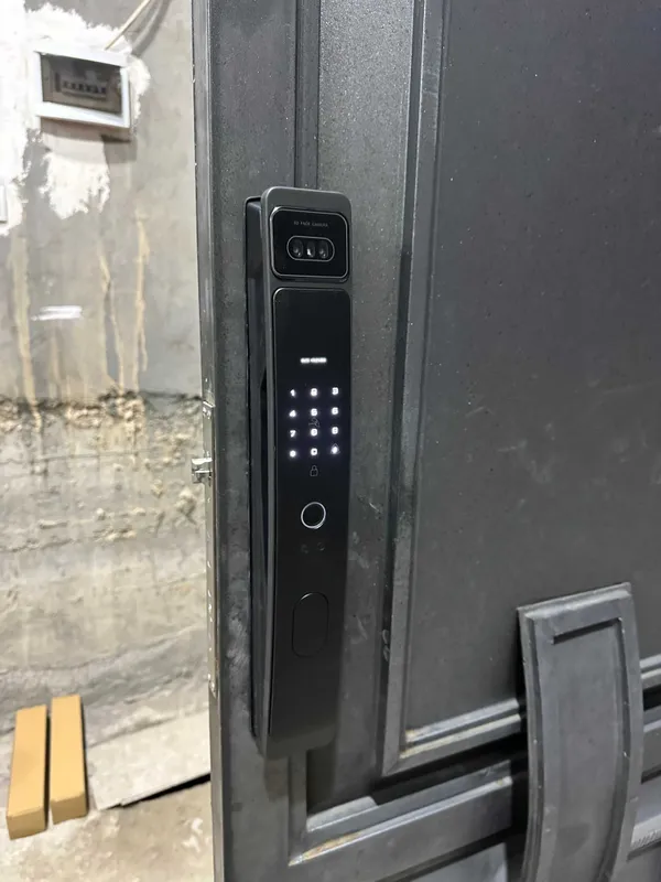Умный замок, Замок с отпечатком пальца, Face id, Nfs Smart qulf, Wi Fi — фото 4