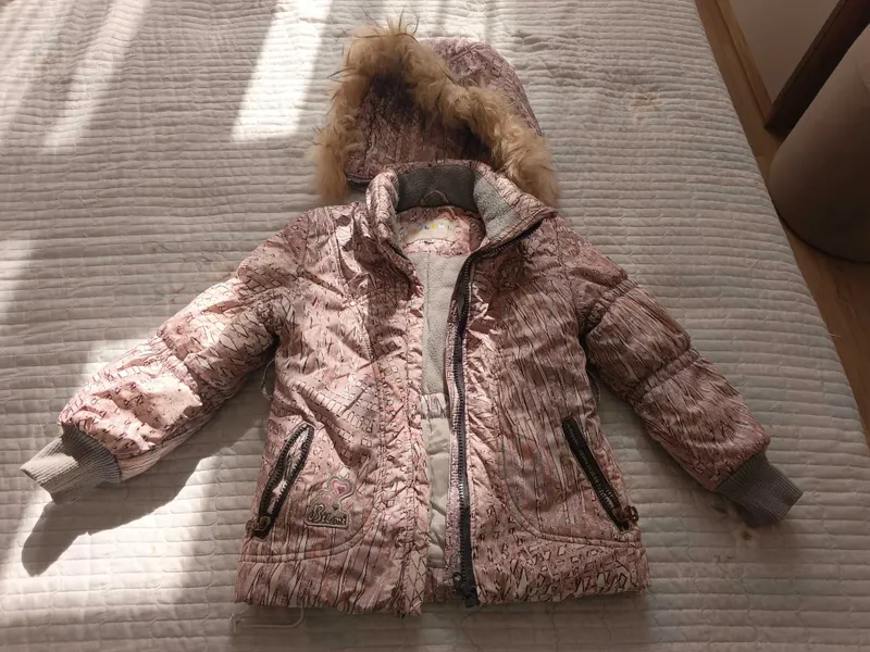 Продаются б/у фирменные зимние куртки для девочек (оригинал, Турция). 2
