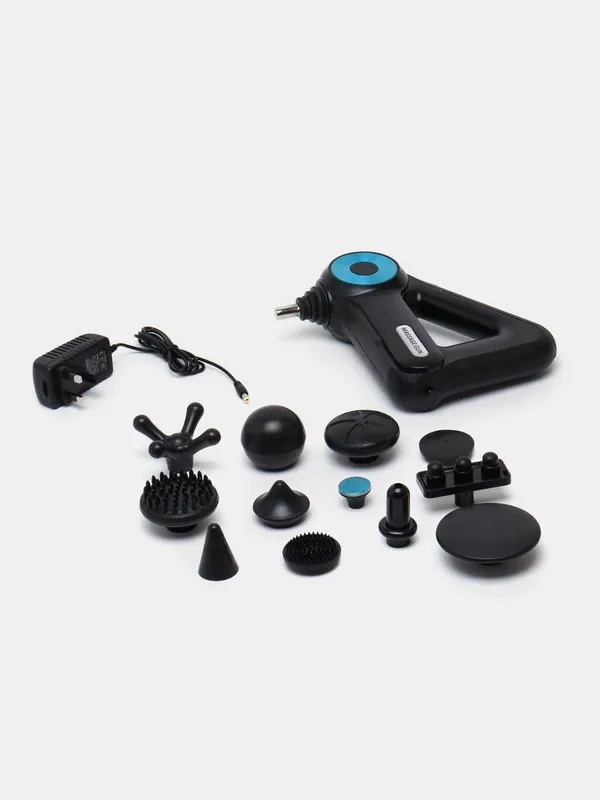 Массажер для тела Massage Gun BLD-8890, 12 насадок — фото 7 Массажер для тела Massage Gun BLD-8890, 12 насадок — фото 7