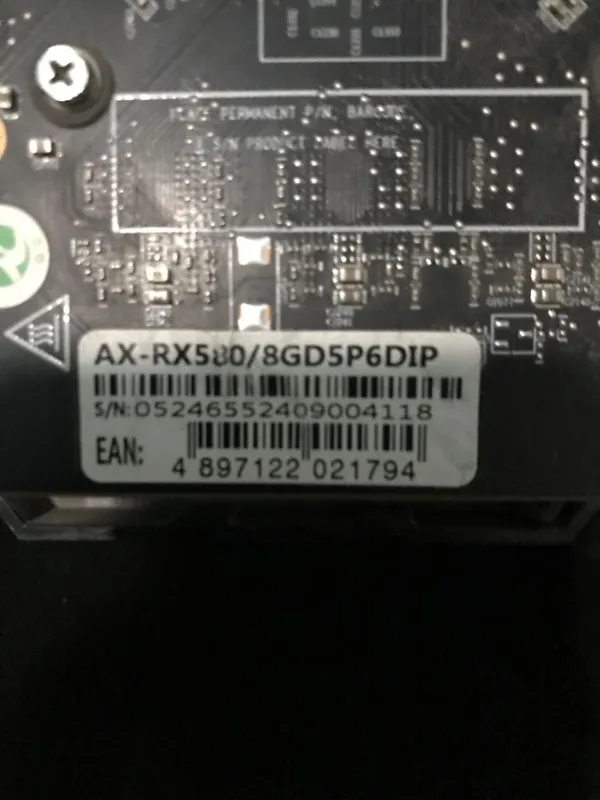 Rx 580 8 gb Axle Dan — фото 1