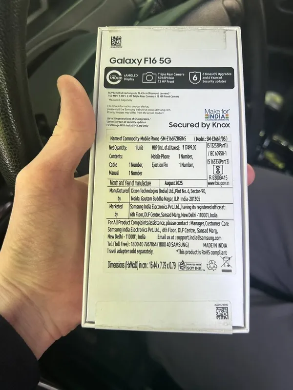 Samsung f16 с гарантией — фото 1