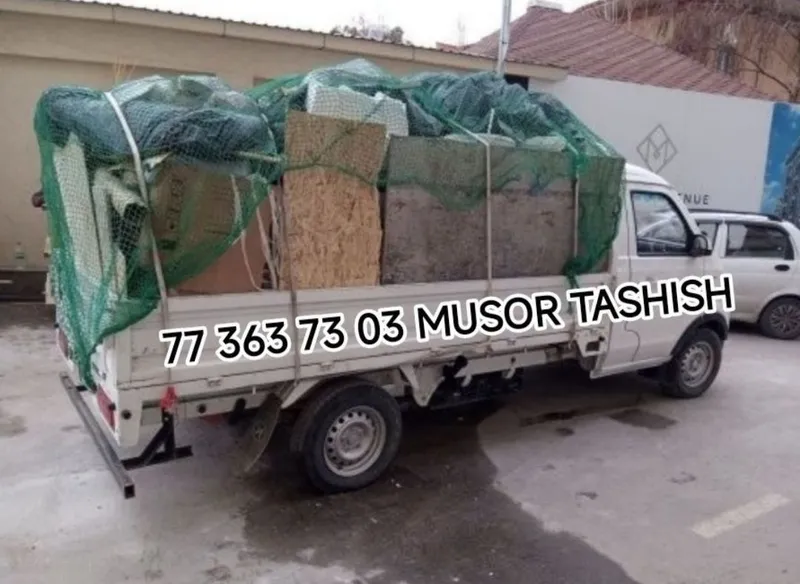 Musor olib ketish xizmati.вывоз строителне мусора 1