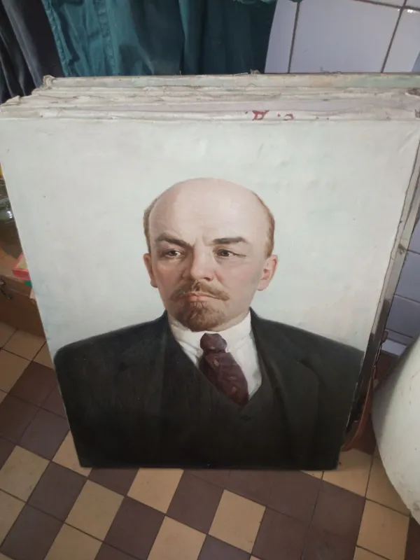 Триптих СССР: Портреты Ленина, Маркса, Энгельса 1 Триптих СССР: Портреты Ленина, Маркса, Энгельса 1
