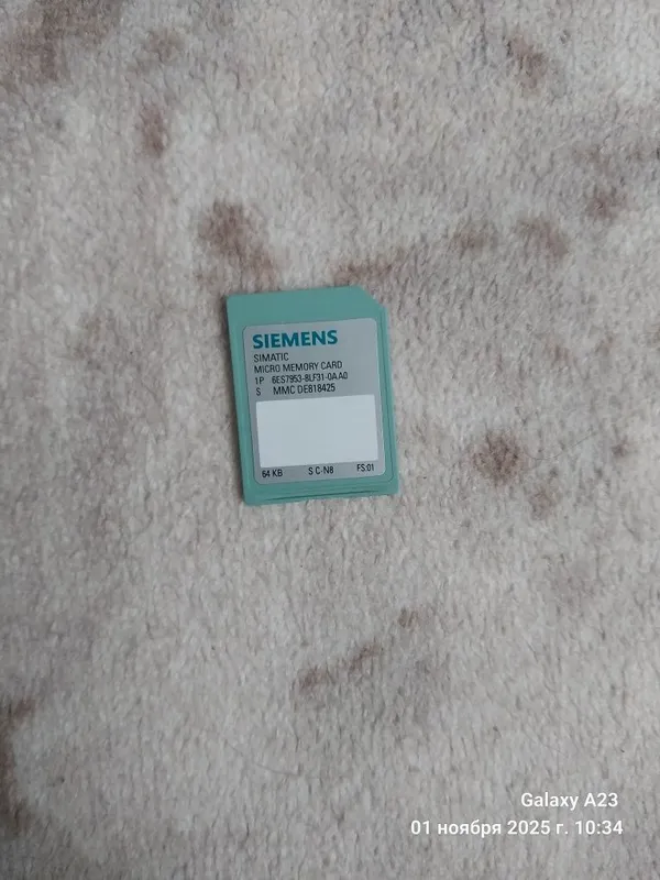 Siemens MMC 64 Kb для S7 300 1 Siemens MMC 64 Kb для S7 300 1