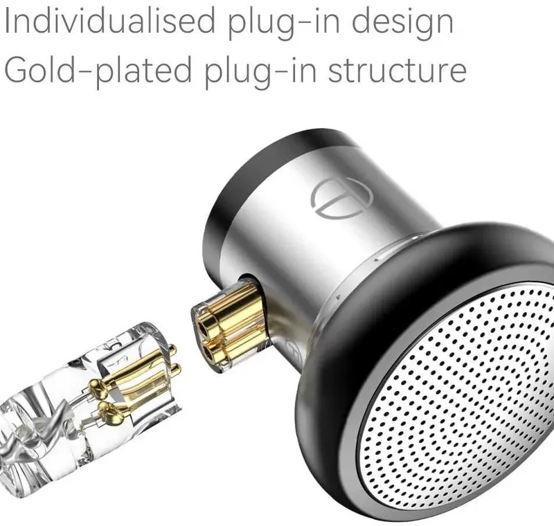 Новые запечатанные проводные наушники TRN EMA 14,2мм цвет:Silver HI-FI — фото 5 Новые запечатанные проводные наушники TRN EMA 14,2мм цвет:Silver HI-FI — фото 5