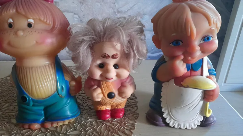 Советские резиновые игрушки 3