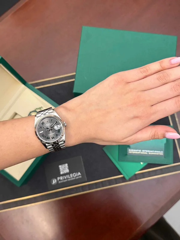 NEW Rolex Datejust 36mm Steel and White Gold wim — фото 3