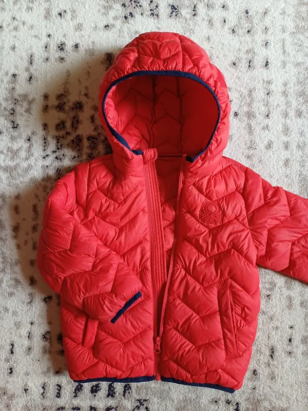 Детская куртка Benetton 2-3 года — фото 1