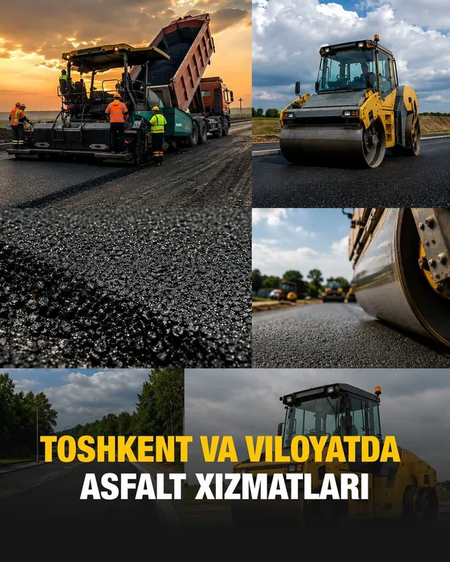 Xususiy uy va hovlilarni asfaltlash | ASFALT24