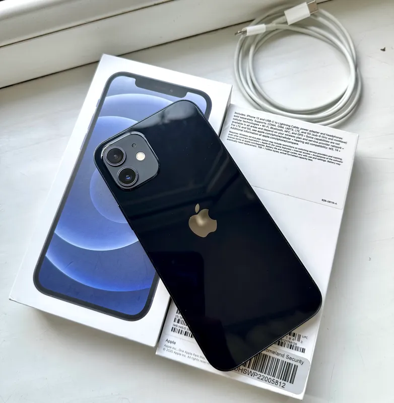 iPhone 12 Black 64GB 86% 1