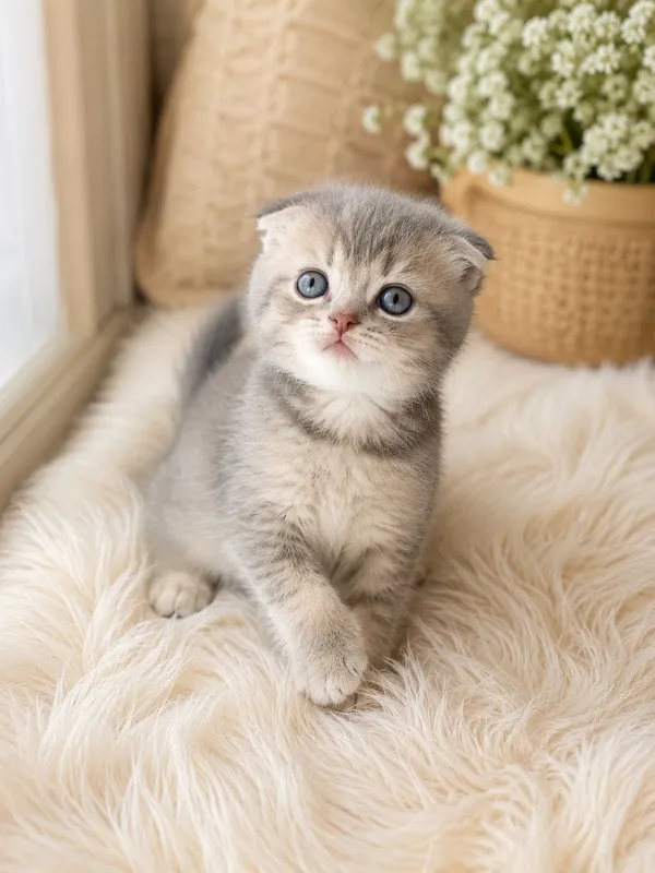 Вислоухие котята. Скотиш фолд — фото 1