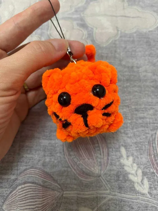 Кошка вязаная игрушка — фото 4