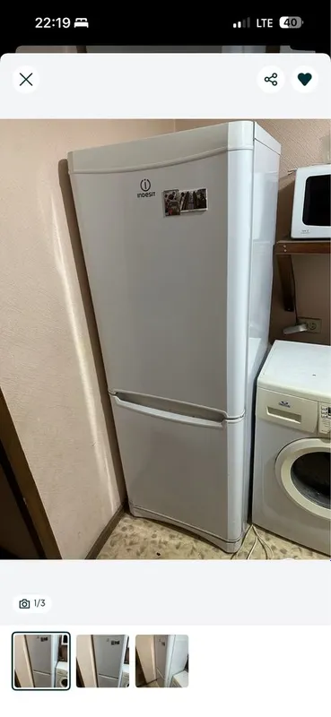 Холодильник Indesit рабочий 1