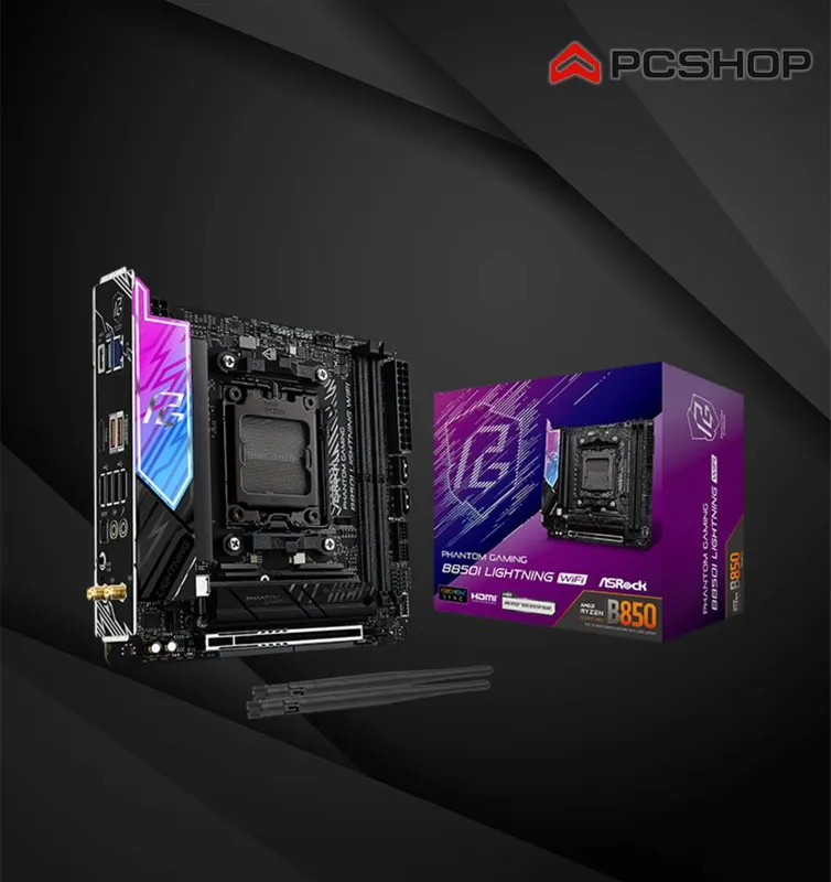 ASRock Phantom Gaming B850I Lightning WiFi — фото 1