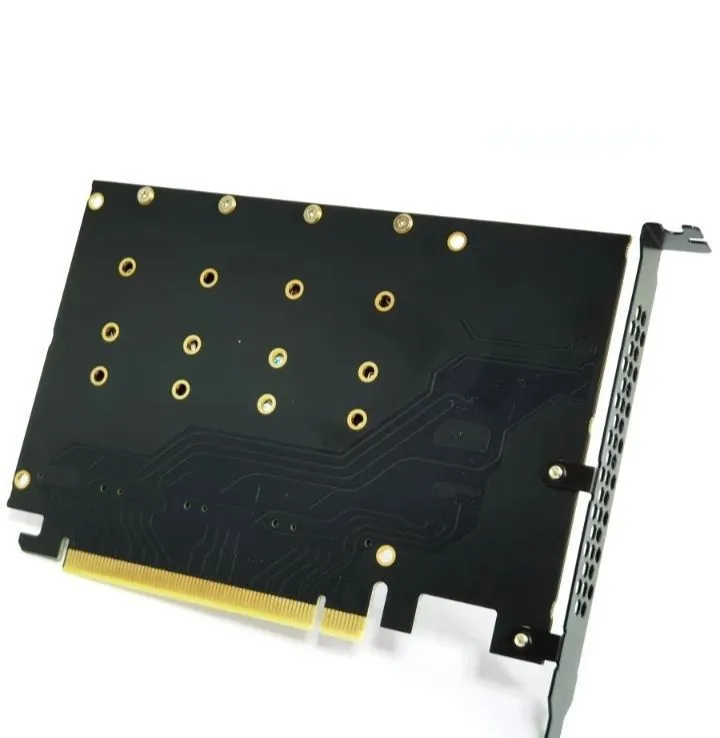 4 ta disk uchun NVMe M.2 - PCIE X16 adapter 3 4 ta disk uchun NVMe M.2 - PCIE X16 adapter 3