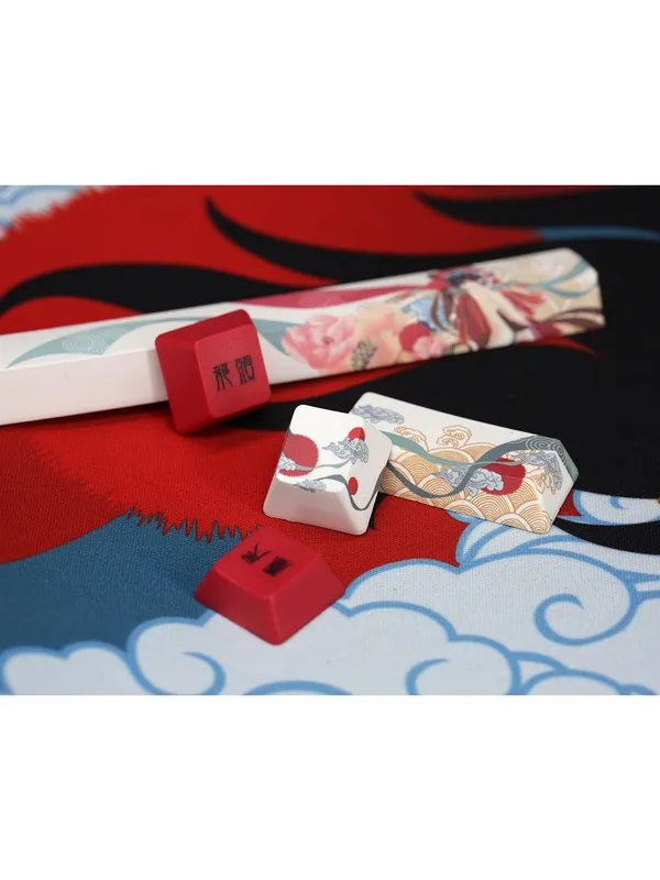 Механическая клавиатура Varmilo MA87M V2 "Peking Opera" (EC Sakura V2, EN), USB — фото 2