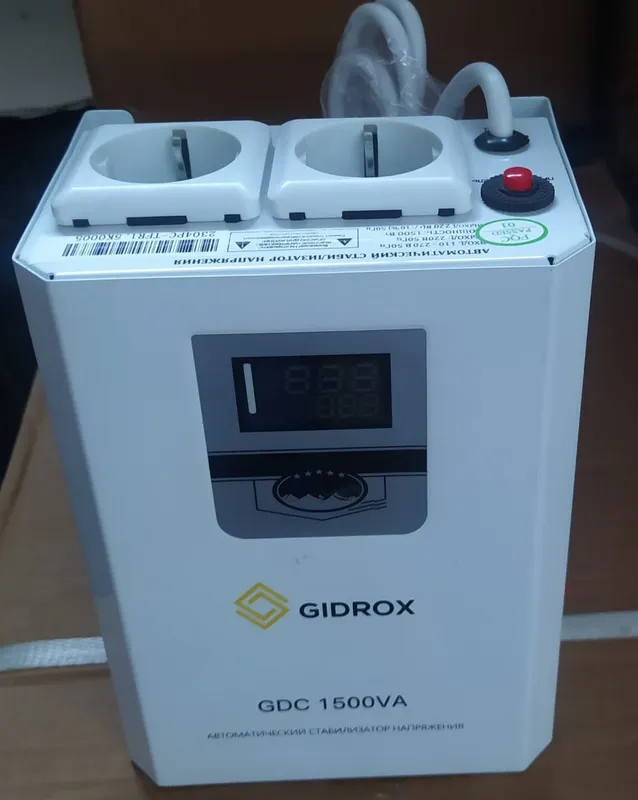 СТАБИЛИЗАТОР  GDC-500VA(110-250V) 6